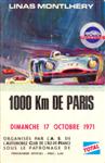 Programme cover of Linas-Montlhéry, 17/10/1971