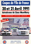Programme cover of Linas-Montlhéry, 21/04/1991