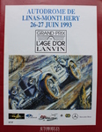 Programme cover of Linas-Montlhéry, 27/06/1993