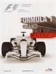 Programme cover of Circuit Gilles Villeneuve, 08/06/2008
