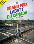 Programme cover of Circuit Gilles Villeneuve, 17/06/1984