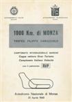 Programme cover of Monza, 25/04/1969