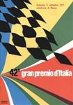 Programme cover of Monza, 05/09/1971