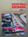 Programme cover of Monza, 25/04/1974