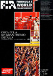 Programme cover of Monza, 10/09/1989