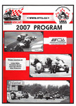 Programme cover of Mosport Park, 05/08/2007