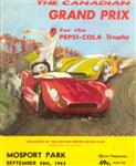 Programme cover of Mosport Park, 28/09/1963