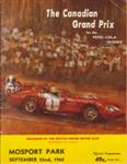 Programme cover of Mosport Park, 22/09/1962