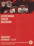 Programme cover of Mosport Park, 09/10/1967