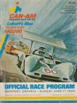 Programme cover of Mosport Park, 01/06/1969