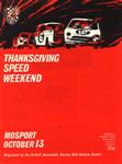 Programme cover of Mosport Park, 13/10/1969