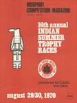 Programme cover of Mosport Park, 30/08/1970