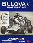 Programme cover of Mosport Park, 13/10/1974