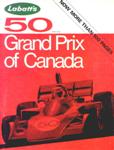 Programme cover of Mosport Park, 22/09/1974