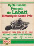 Programme cover of Mosport Park, 13/05/1984