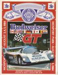 Programme cover of Mosport Park, 05/08/1984