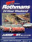 Programme cover of Mosport Park, 14/08/1988