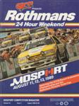 Programme cover of Mosport Park, 13/08/1989