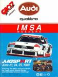 Programme cover of Mosport Park, 25/06/1989
