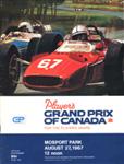 Programme cover of Mosport Park, 27/08/1967