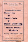Programme cover of Mt. Druitt, 19/03/1950