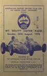 Programme cover of Mt. Druitt, 26/08/1956