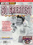 Book cover of NASCAR's 50 Greatest Moments
