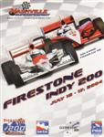 Programme cover of Nashville Superspeedway, 17/07/2004