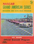 Programme cover of Nashville International Raceway, 06/05/1971
