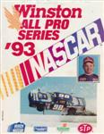 Programme cover of Nashville International Raceway, 17/10/1993