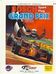 Programme cover of Nazareth Speedway, 02/05/1999