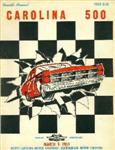 Programme cover of Rockingham Speedway (USA), 09/03/1969