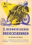 Programme cover of Neunkirchen, 08/07/1956