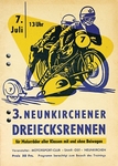 Programme cover of Neunkirchen, 07/07/1957