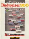 Programme cover of New Hampshire Motor Speedway, 15/07/1990