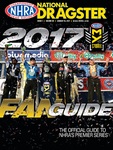 Cover of NHRA Fan Guide, 2017