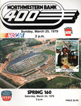 Programme cover of North Wilkesboro Speedway, 25/03/1979