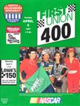 Programme cover of North Wilkesboro Speedway, 05/04/1987
