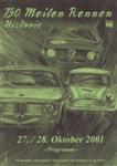 Programme cover of Nürburgring, 28/10/2001