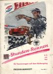 Programme cover of Nürburgring, 09/07/1961