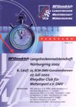 Programme cover of Nürburgring, 27/07/2002