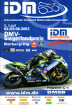 Programme cover of Nürburgring, 03/08/2003