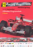 Programme cover of Nürburgring, 03/09/2006
