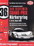 Programme cover of Nürburgring, 10/08/2008