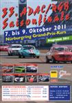 Programme cover of Nürburgring, 09/10/2011