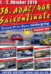 Programme cover of Nürburgring, 02/10/2016