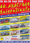 Programme cover of Nürburgring, 30/09/2018