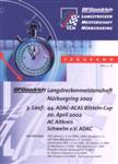 Programme cover of Nürburgring, 20/04/2002