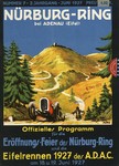 Programme cover of Nürburgring, 19/06/1927