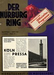 Cover of Nürburgring Magazine, 1928